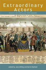 Cover of Extraordinary actors by Jane Milling