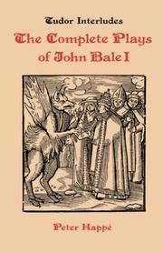 Cover of Plays by Bale, John