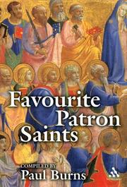 Front cover of Favourite Patron Saints by Paul Burns
