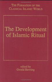 Front cover of The development of Islamic ritual by G. R. Hawting