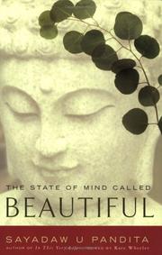 Front cover of The State of Mind Called Beautiful by Sayadaw U. Pandita