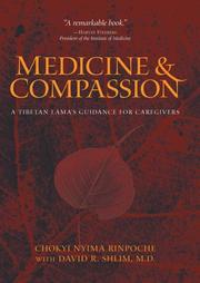 Cover of Medicine & compassion by Chokyi Nyima Rinpoche
