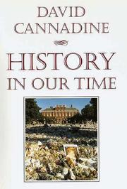 Cover of History in our time by David Cannadine