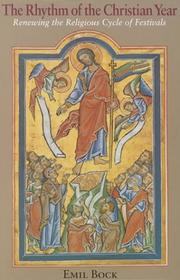 Cover of The Rhythm of the Christian Year by Emil Bock