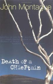 Front cover of Death of a Chieftain by John Montague