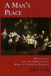 Cover of A Man's Place by John Tosh