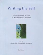 Cover of Writing the self by Robin Ostle