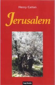 Cover of Jerusalem by Henry Cattan