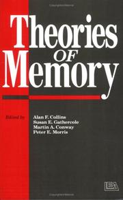 Front cover of Theories Of Memory by Alan Collins