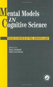 Cover of Mental Models In Cognitive Science by Jane Oakhill