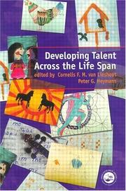 Cover of Developing Talent Across the Lifespan by Van Lieshout