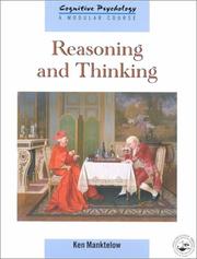 Front cover of Reasoning And Thinking (Cognitive Psychology (Hove, England).) by Ken Manktelow