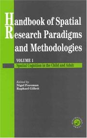 Front cover of A handbook of spatial research paradigms and methodologies by Nigel Foreman