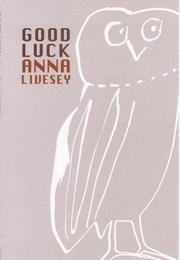 Cover of Good luck by Anna Livesey
