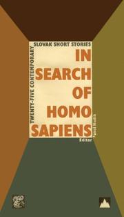 Front cover of In Search of Homo Sapiens by Unknown