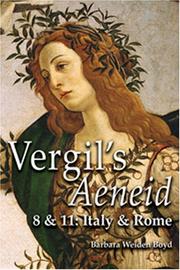 Front cover of Vergil's Aeneid 8 & 11 by Publius Vergilius Maro
