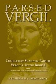 Front cover of Parsed Vergil by Publius Vergilius Maro