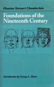 Cover of Grundlagen des neunzehnten Jahrhunderts by Houston Stewart Chamberlain
