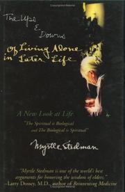 Front cover of The ups and downs of living alone in later life by Myrtle Stedman