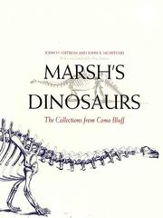 Cover of Marsh's dinosaurs by John H. Ostrom