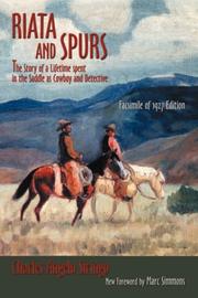Front cover of Riata and spurs by Charles A. Siringo