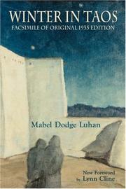 Cover of Winter in Taos by Mabel Dodge Luhan