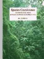 Front cover of Species Coexistence by M. Tokeshi