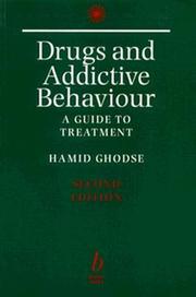 Front cover of Drugs and addictive behaviour by Hamid Ghodse