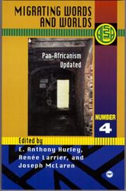 Cover of Migrating words and worlds by E. Anthony Hurley