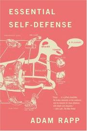 Cover of Essential self-defense by Adam Rapp