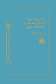 Front cover of The nation with the soul of a church by Sidney Earl Mead