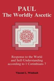Front cover of Paul, the worldly ascetic by Vincent L. Wimbush