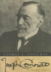 Cover of Joseph Conrad by George Andrew Panichas
