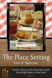 Cover of The Place Setting by Fred W. Sauceman