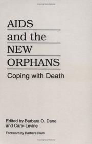 Cover of AIDS and the new orphans by Barbara O. Dane
