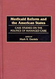 Front cover of Medicaid reform and the American States by Mark Ross Daniels
