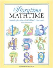 Front cover of Storytime mathtime by Patricia Satariano