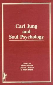 Front cover of Carl Jung and soul psychology by E. Mark Stern