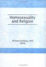 Front cover of Homosexuality and Religion by Richard Hasbany