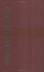 Cover of Solutions, minerals, and equilibria by Robert Minard Garrels