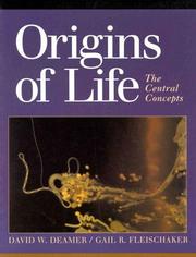 Front cover of Origins of life by D. W. Deamer