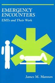 Cover of Emergency encounters by James M. Mannon