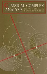 Cover of Classical complex analysis by Liang-shin Hahn