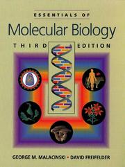 Front cover of Essentials of Molecular Biology by George M. Malacinski