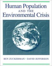 Front cover of Human Population and the Environmental Crisis by Ben Zuckerman