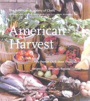 Cover of American harvest by Frederic H. Sonnenschmidt