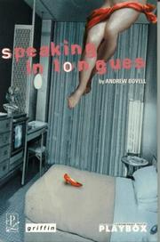 Front cover of Speaking in tongues by Andrew Bovell
