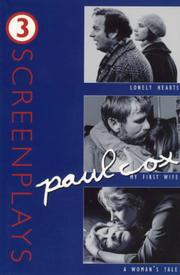 Cover of 3 screenplays by Cox, Paul