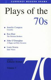 Cover of Plays of the 70s by Katharine Brisbane