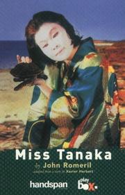 Cover of Miss Tanaka by John Romeril